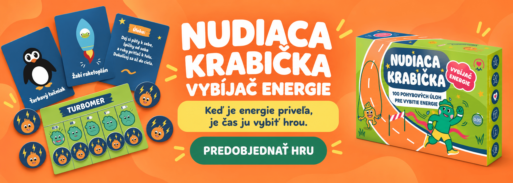 nudiaca krabička - vybíjač energie